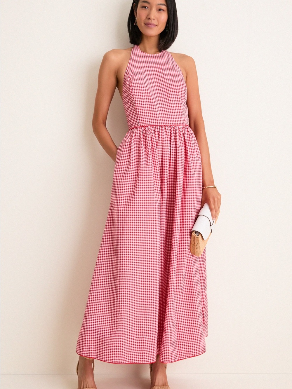 Tuckernuck Red Gingham Marcie Dress – Size Small - Picture 4 of 10